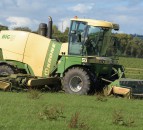 Market for grassland machinery was up, but by how much?