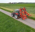 Kuhn launches 13m mounted tedder for hard-to-reach fields