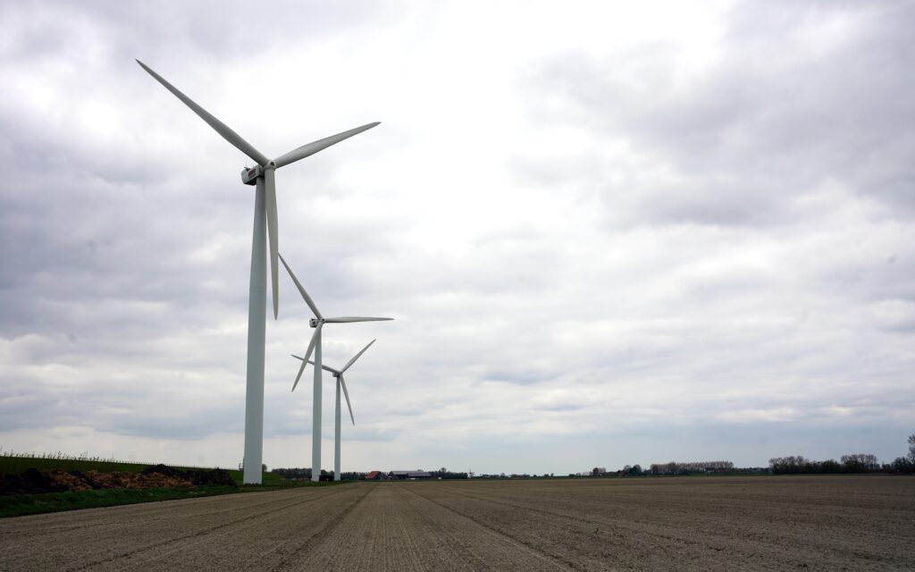 Wind turbines in the Netherlands are a big part of the wind industry
