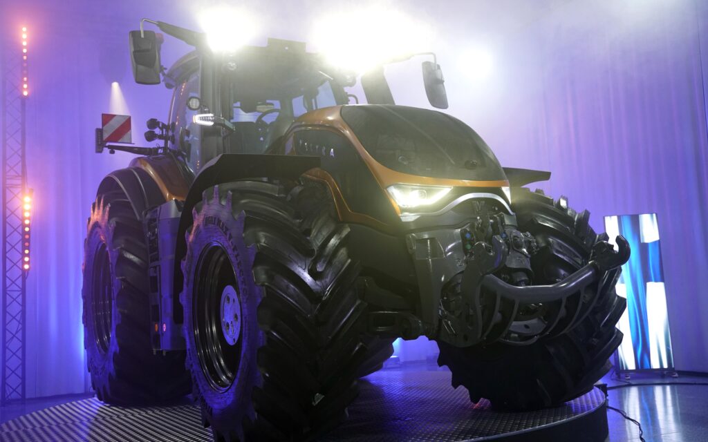 Tractor at industry launch