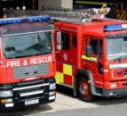 Dorset & Wiltshire fire service battles fire in barn with 75t of hay